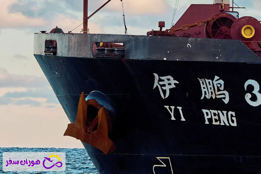 هزینه سفر دریایی به چین