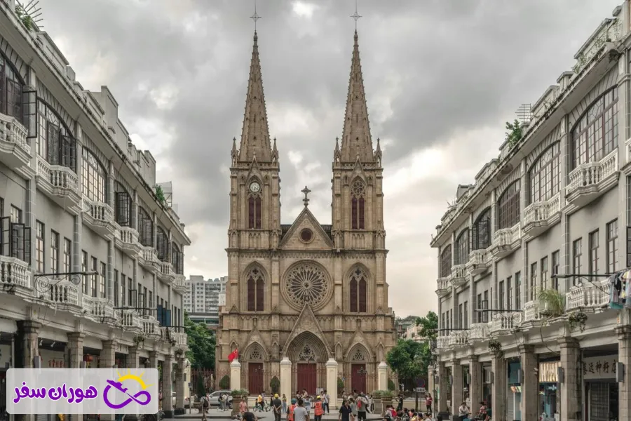 بازدید از کلیسای جامع قلب مقدس (Sacred Heart Cathedral) جز جاهای دیدنی گوانجو