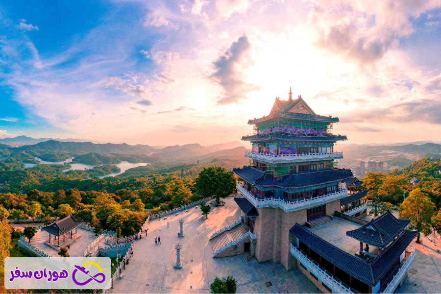 پارک کوهستانی باییون (Baiyun Mountain Park)جز جاهای دیدنی گوانجو