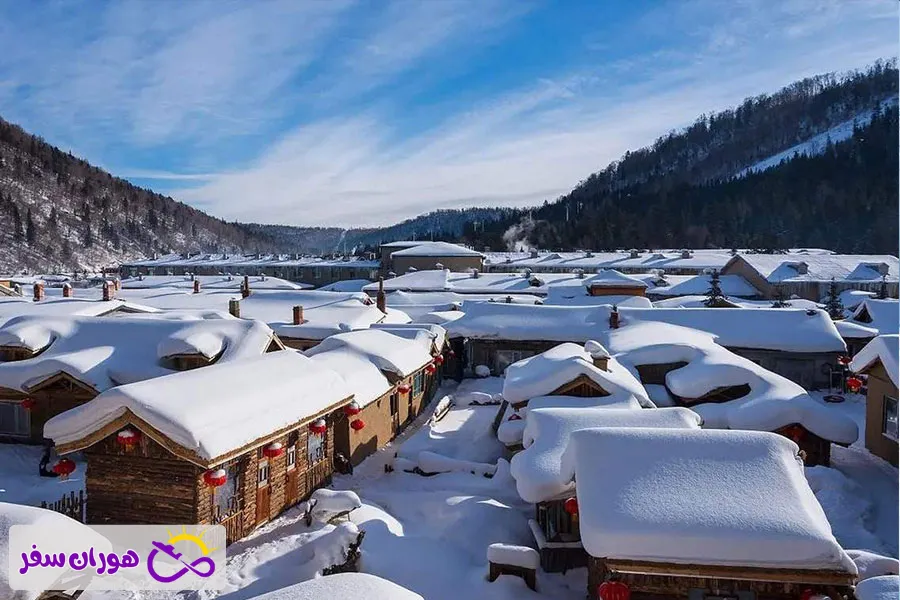شهر برفی چین (China Snow Town)