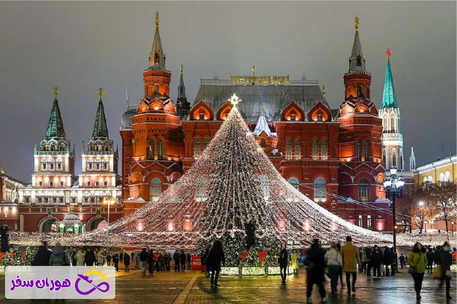 سفر به روسیه در کریسمس