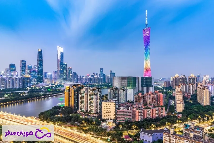 ارزان‌ترین بلیط پرواز به گوانجو چین